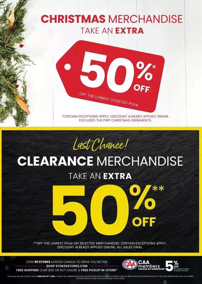 Big Sidewalk Sale from January 6 to February 16 2025 - flyer page 10