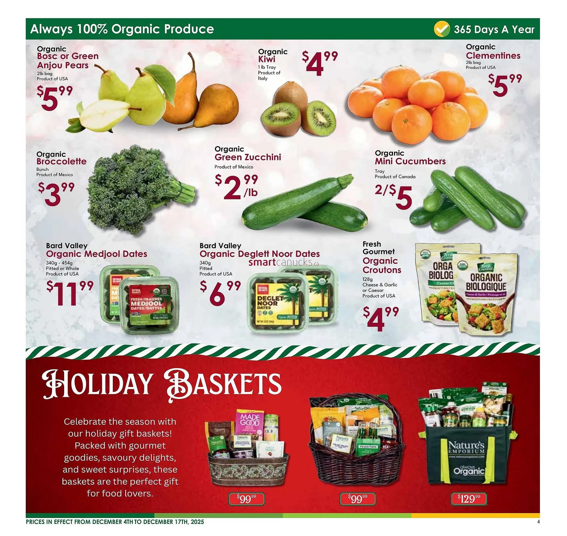 Nature's Emporium flyer from December 4 to December 17 2025 - flyer page 4