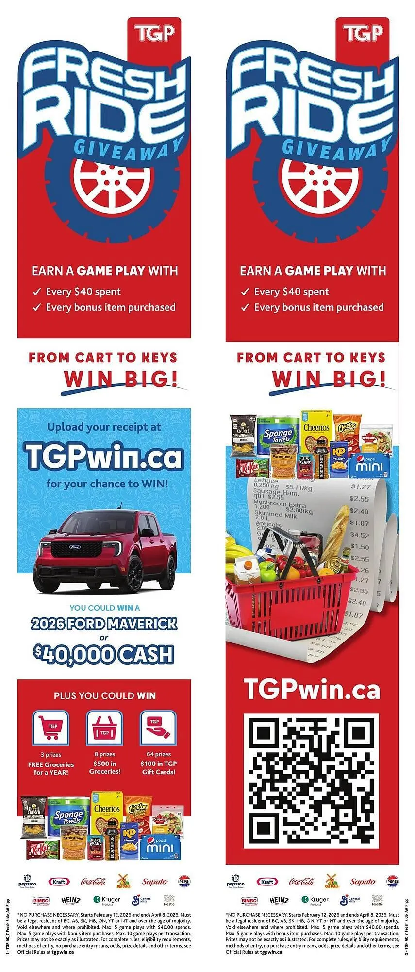 TGP The Grocery People flyer - 1