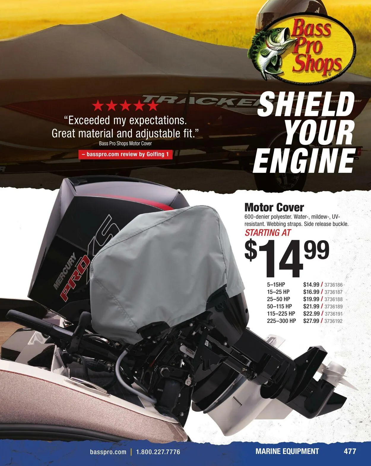 Bass Pro Current flyer from April 7 to April 21 2025 - flyer page 477