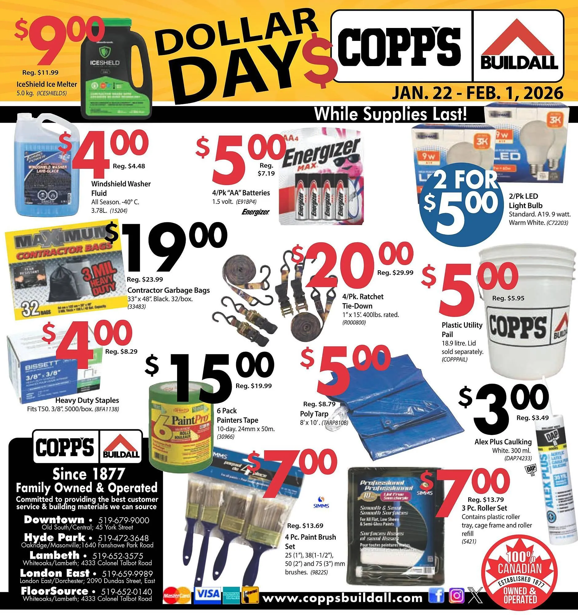 Copp's Buildall flyer from January 22 to February 1 2026 - flyer page 2