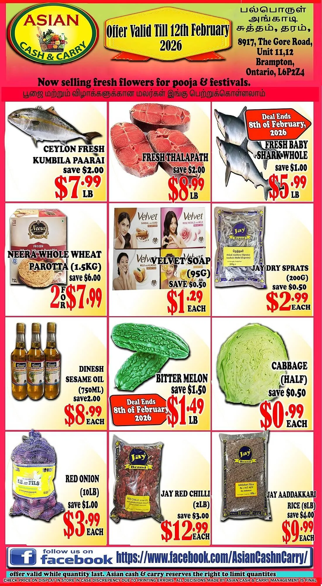 Asian Cash & Carry flyer - 1