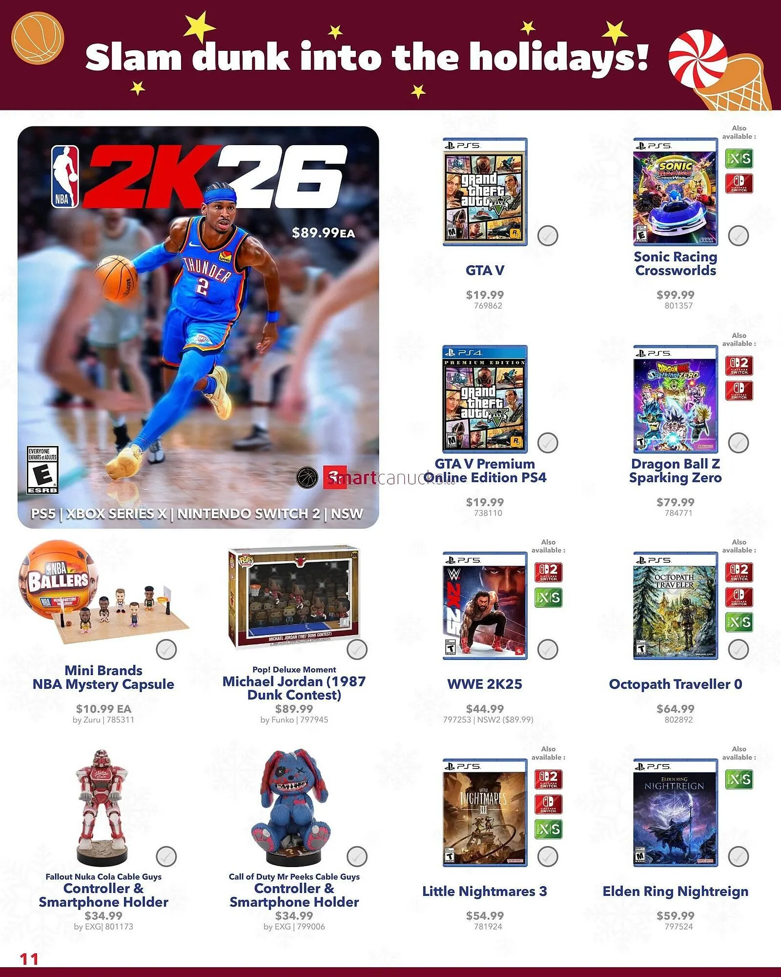 EB Games flyer from November 1 to December 24 2025 - flyer page 12