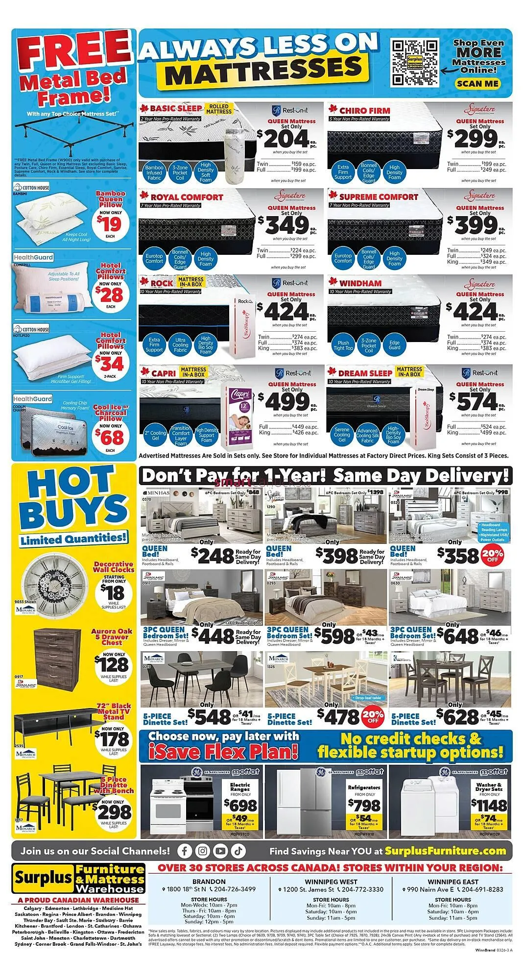 Surplus Furniture flyer from March 16 to April 5 2026 - flyer page 2