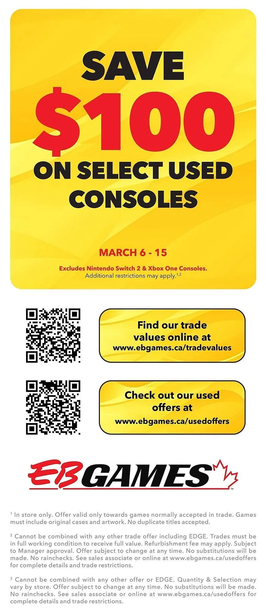 EB Games flyer from March 1 to April 4 2026 - flyer page 6
