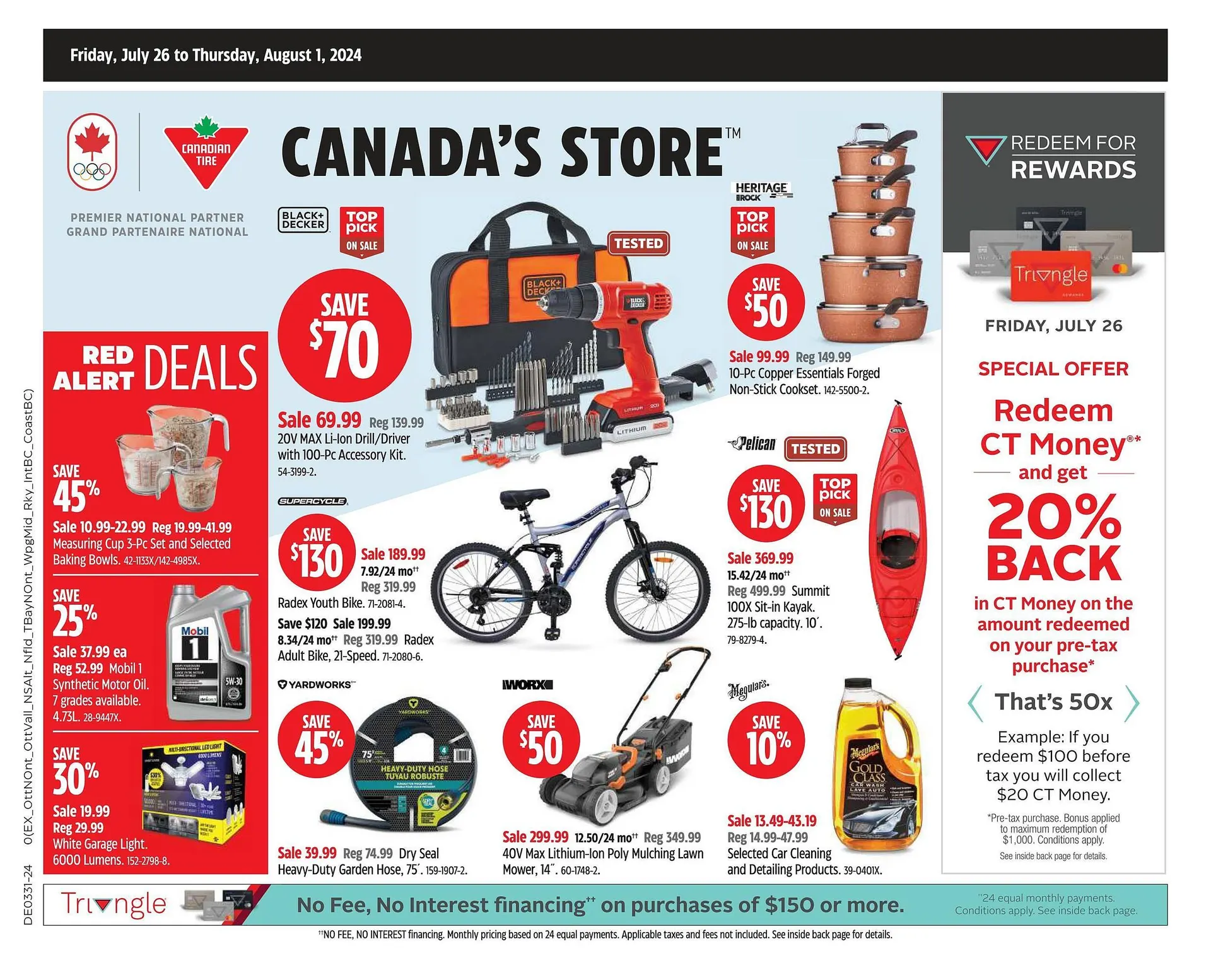 Canadian Tire flyer from July 25 to July 31 2024 - flyer page 3