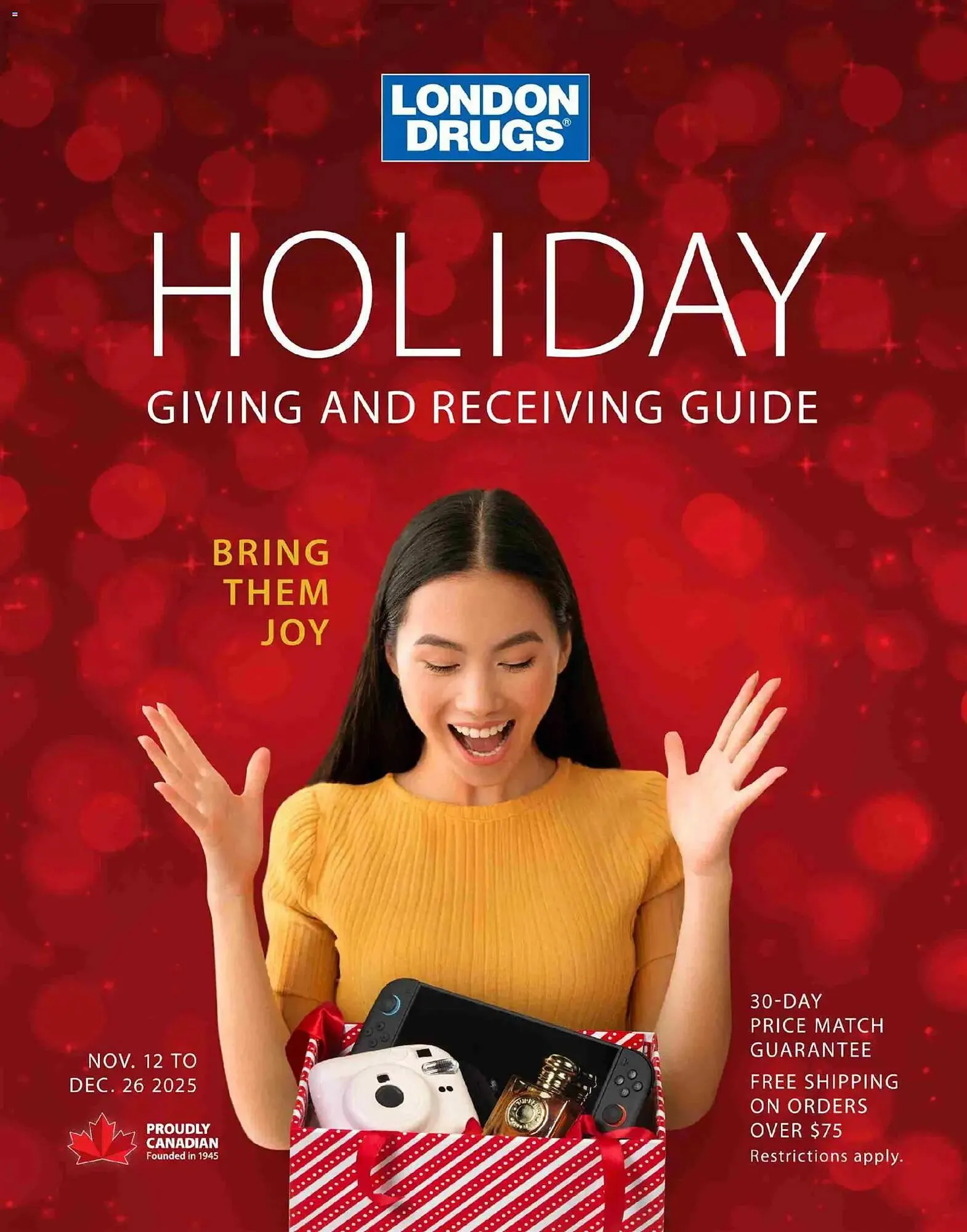 London Drugs flyer from November 12 to December 27 2025 - flyer page 1