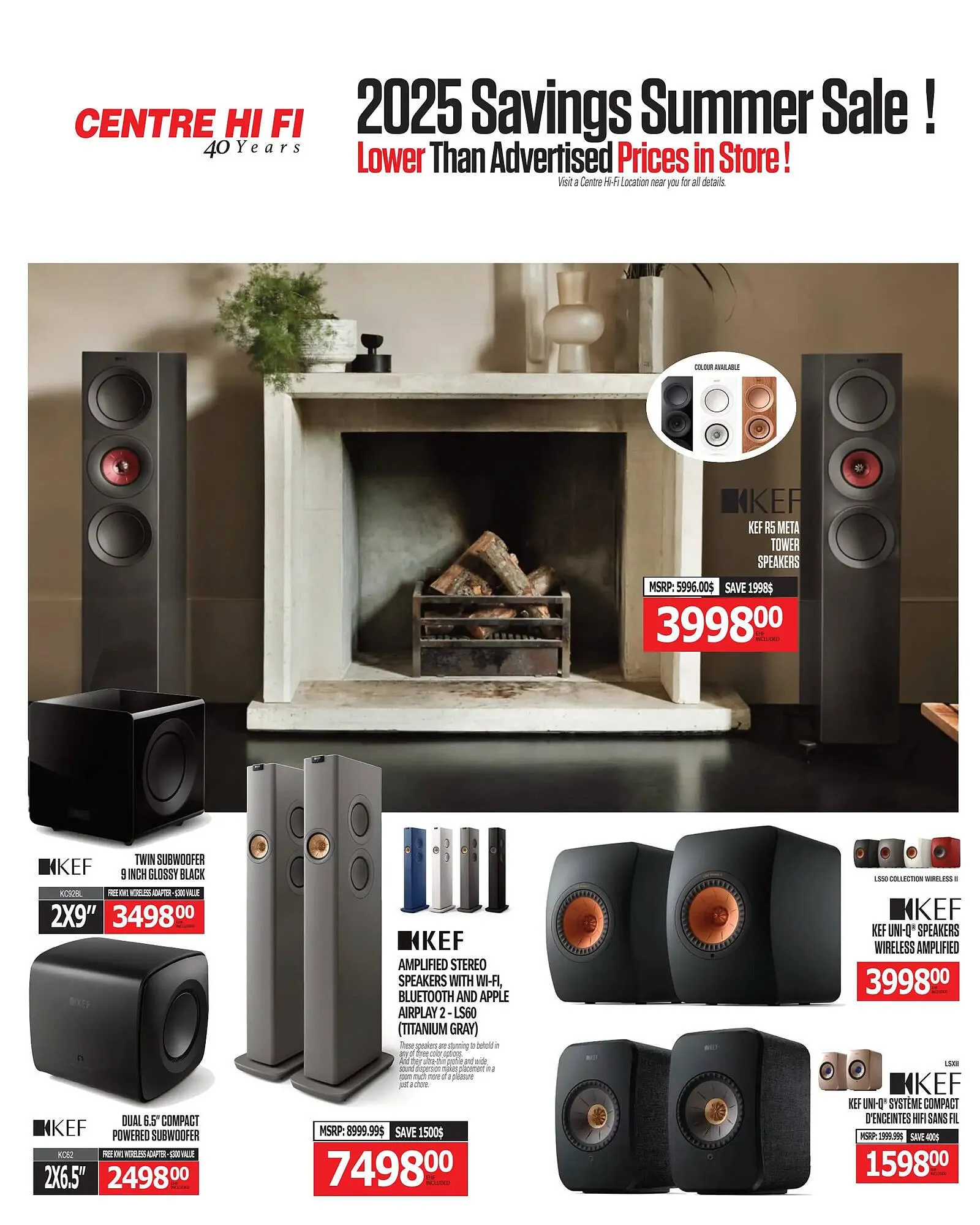 Centre Hi-Fi flyer from July 18 to July 24 2025 - flyer page 52