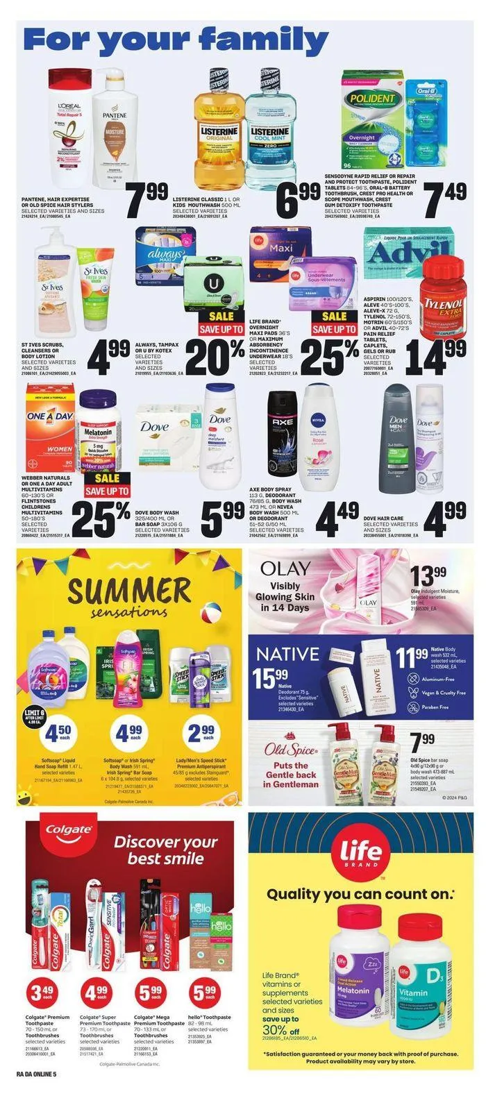 Atlantic Superstore weeky flyer from July 11 to July 17 2024 - flyer page 14