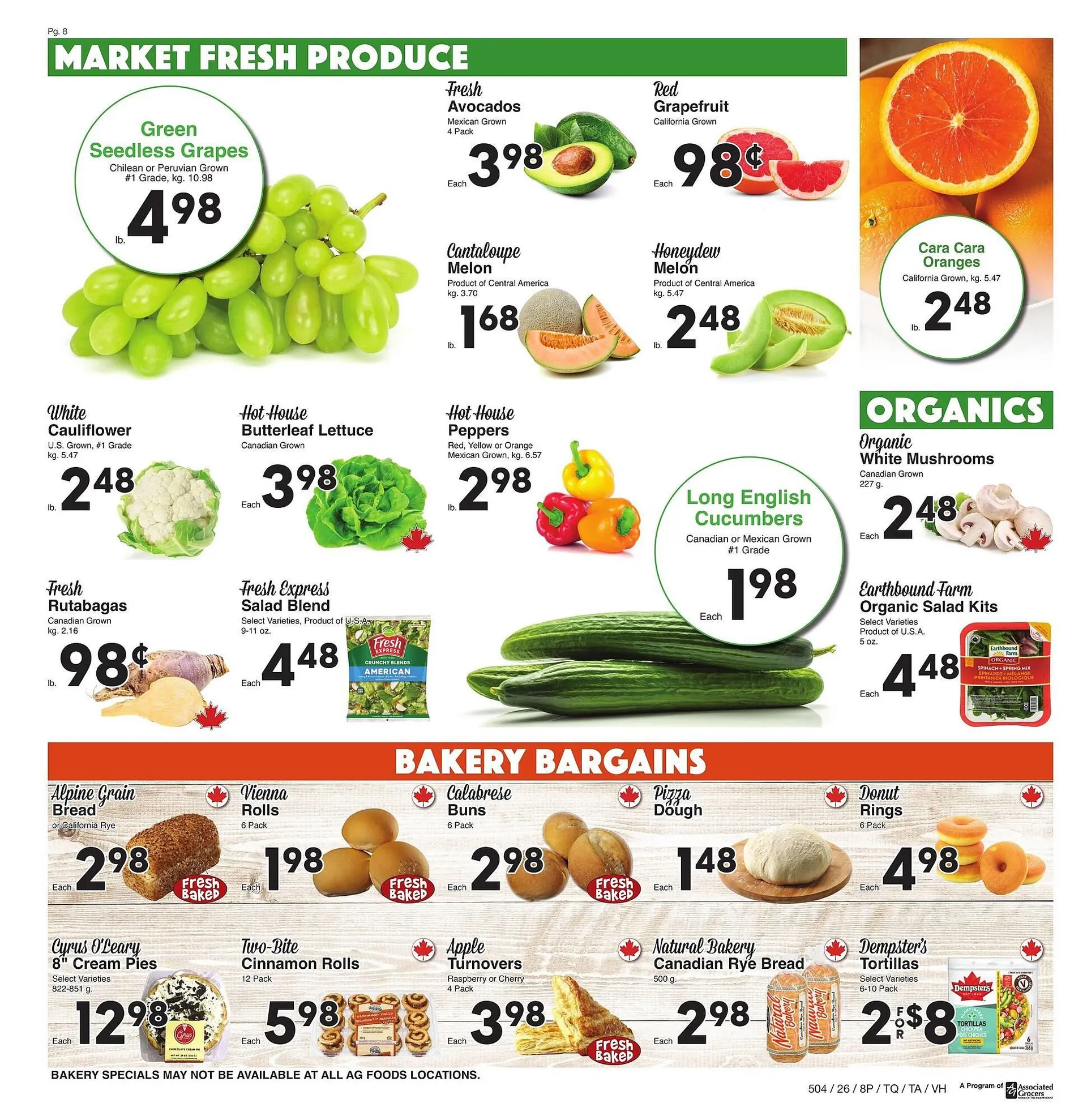 AG Foods flyer from January 16 to January 22 2026 - flyer page 8