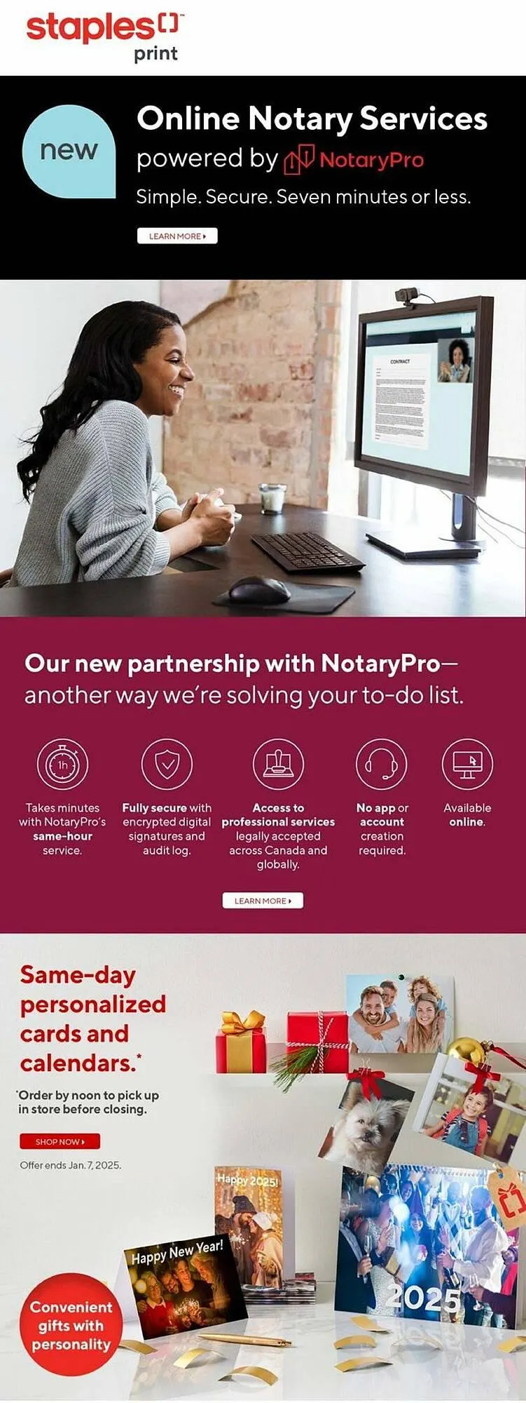 Staples flyer from January 2 to January 16 2025 - flyer page 6