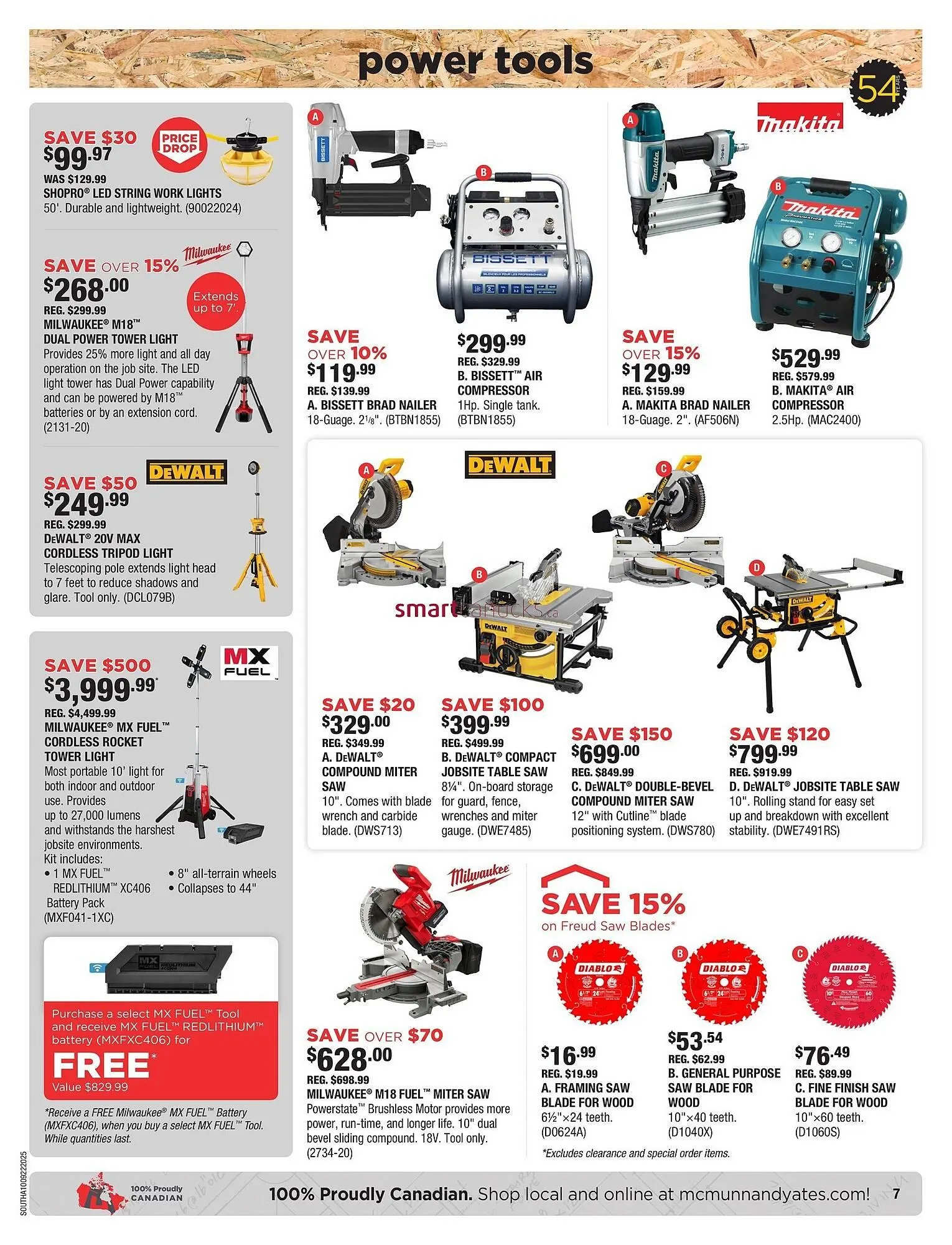 McMunn & Yates Building Supplies flyer from October 9 to October 15 2025 - flyer page 7