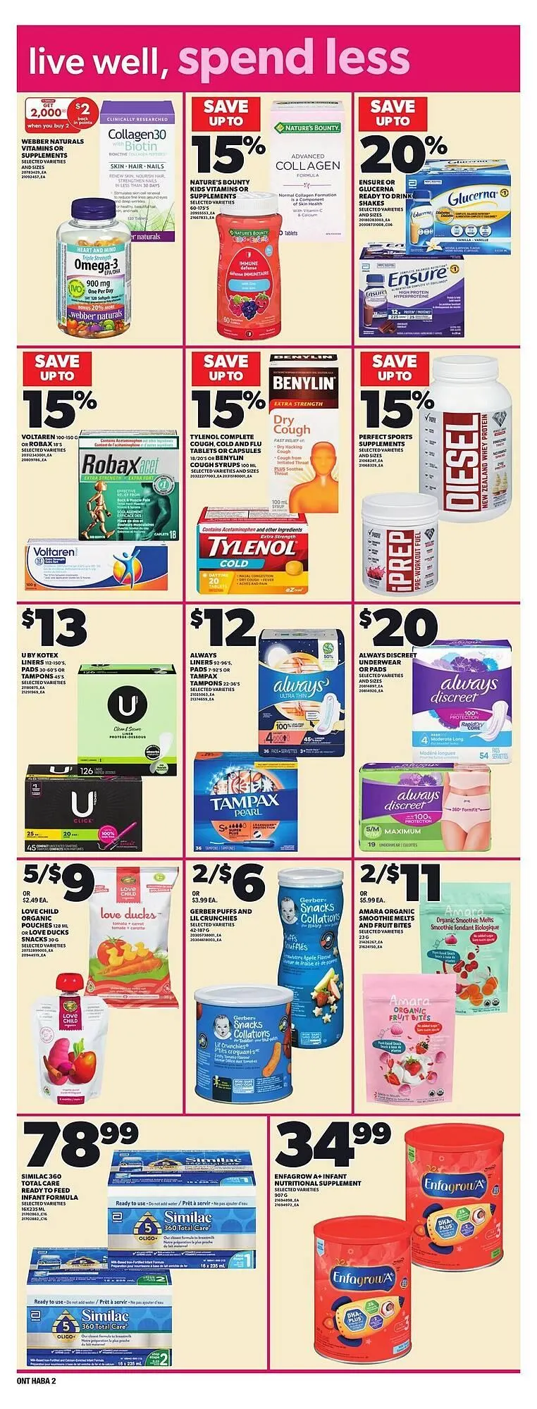 Loblaws flyer from January 15 to January 21 2026 - flyer page 15