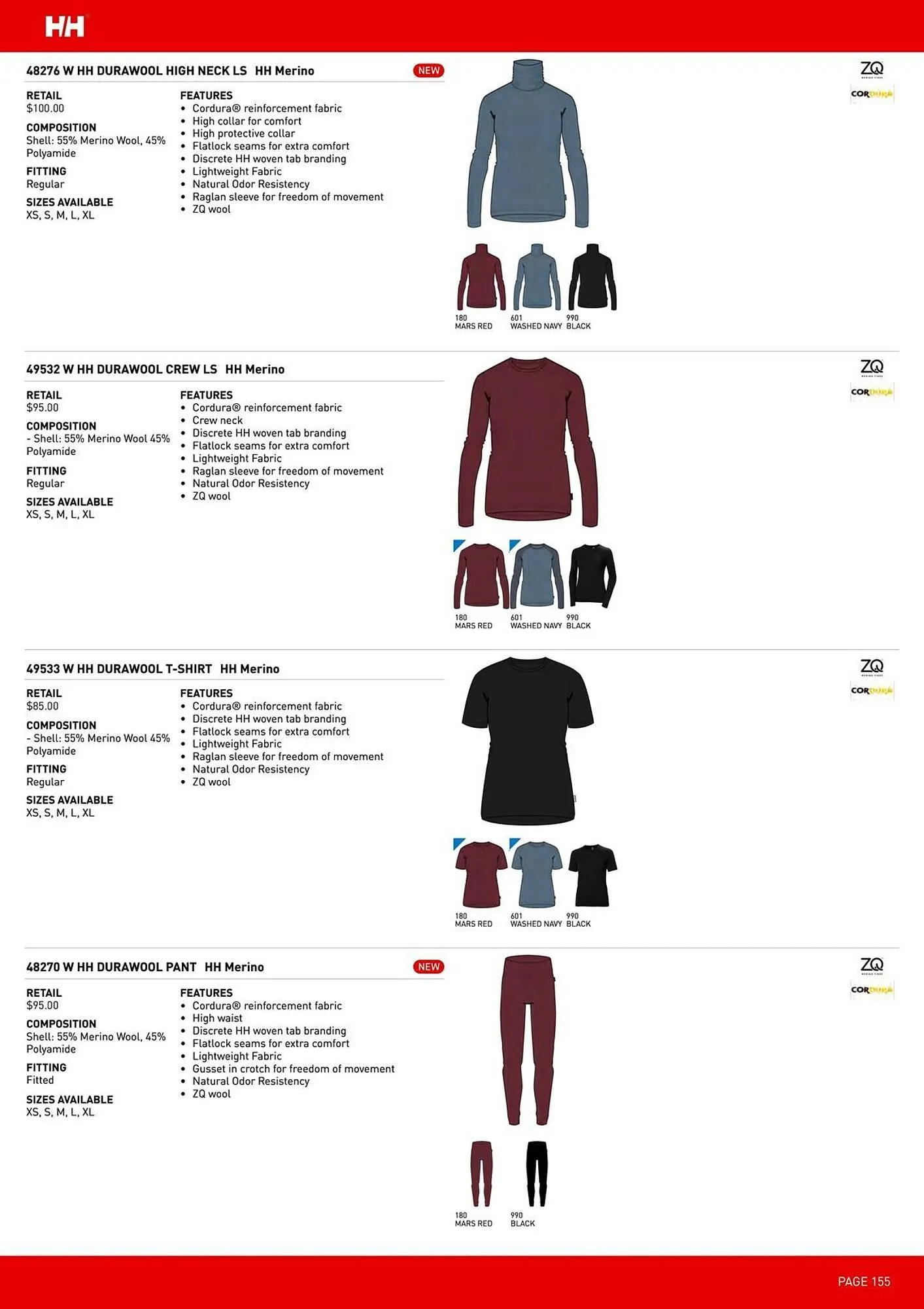 Helly Hansen flyer from September 11 to February 28 2026 - flyer page 155