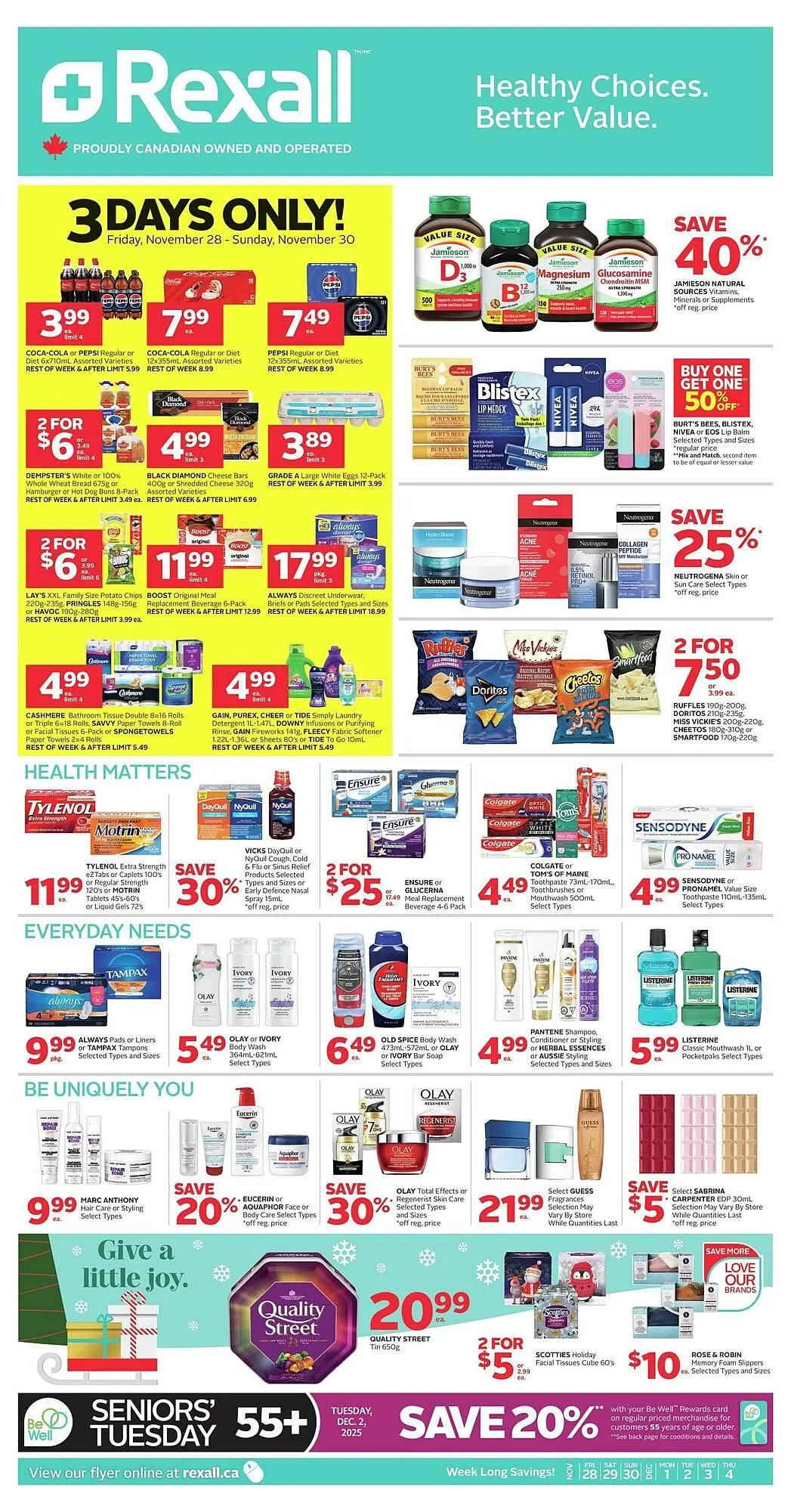 Rexall flyer from November 27 to December 4 2025 - flyer page 2
