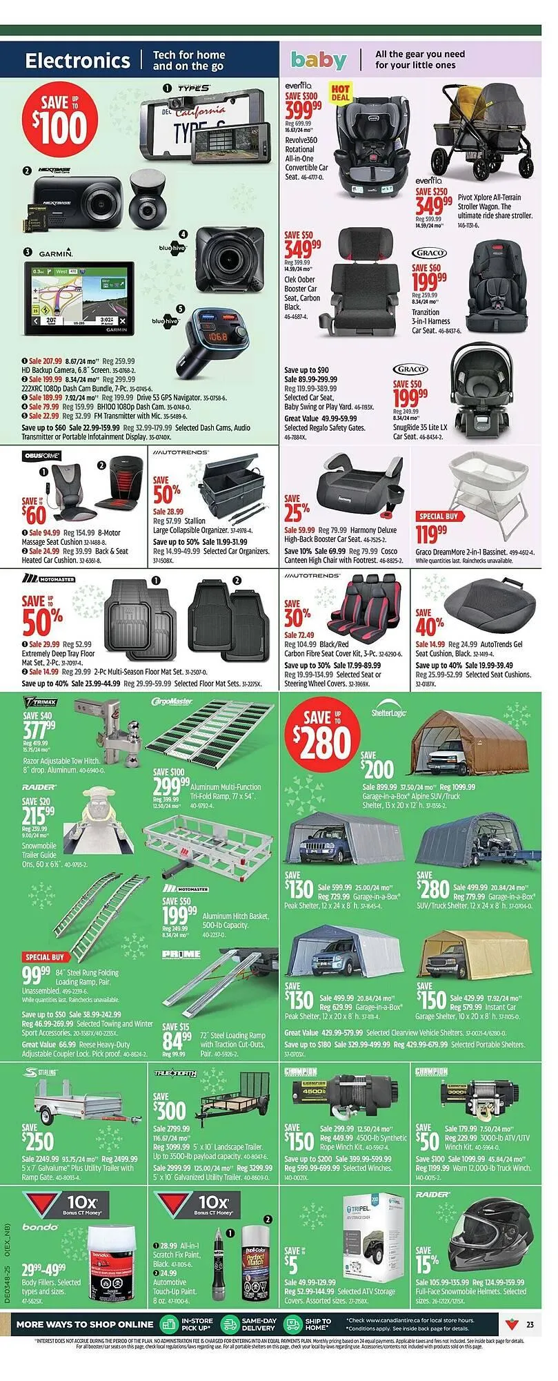 Canadian Tire flyer from November 20 to November 28 2025 - flyer page 29