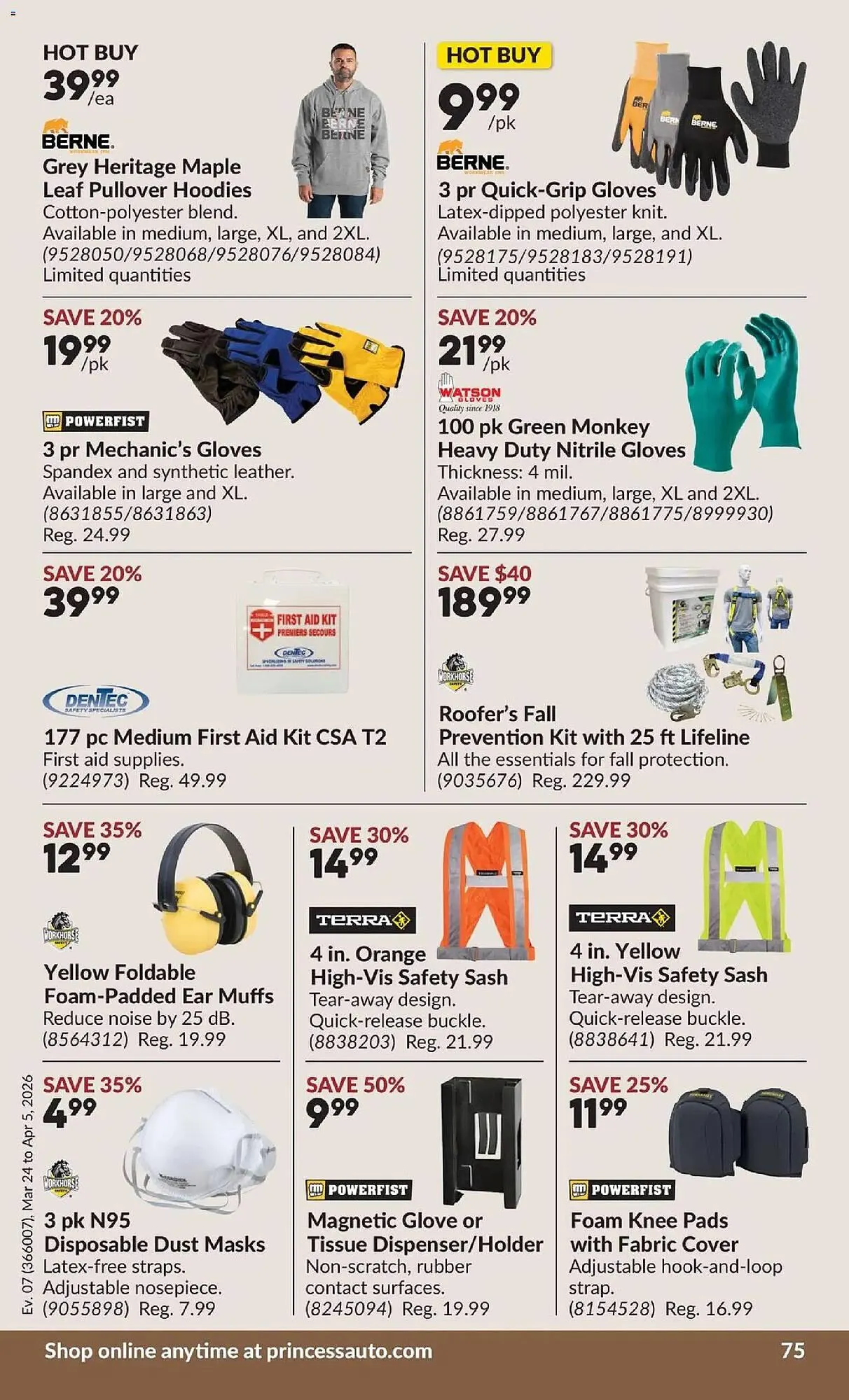 Princess Auto flyer from March 24 to April 6 2026 - flyer page 83