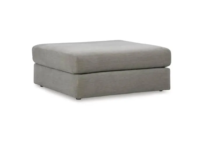 Avaliyah Oversized Accent Ottoman - Ash
