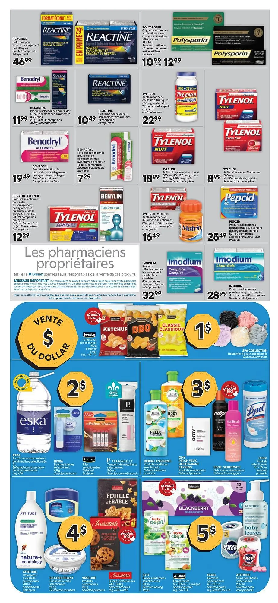 Brunet flyer from August 14 to August 20 2025 - flyer page 2