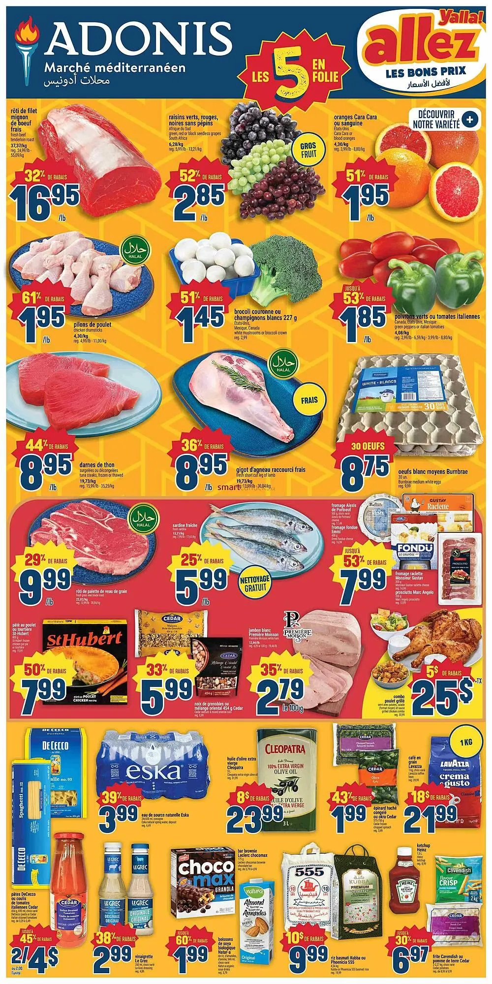 Marché Adonis flyer - 1