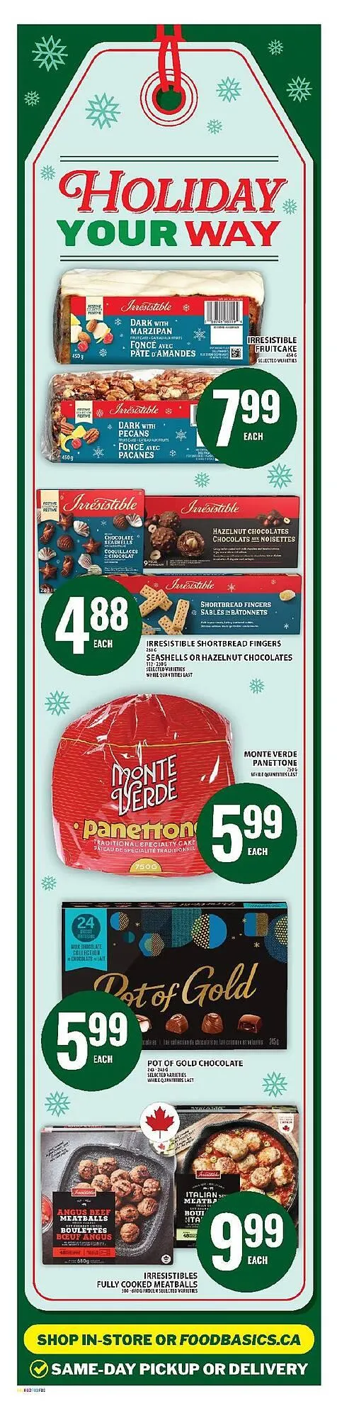 Food Basics flyer from November 20 to November 26 2025 - flyer page 3