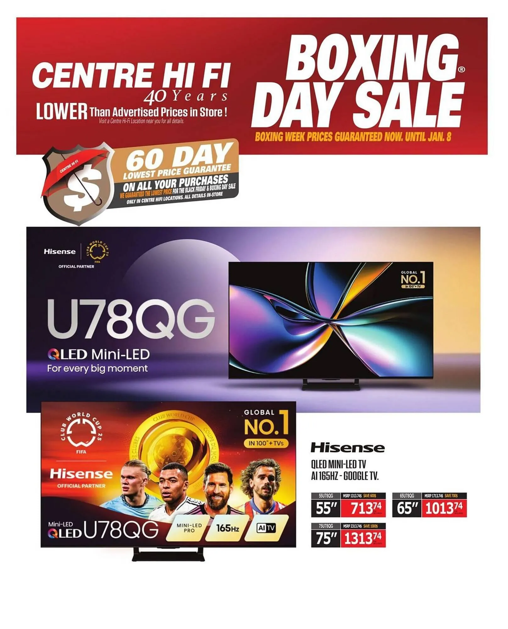 Centre Hi-Fi flyer from January 2 to January 8 2026 - flyer page 30