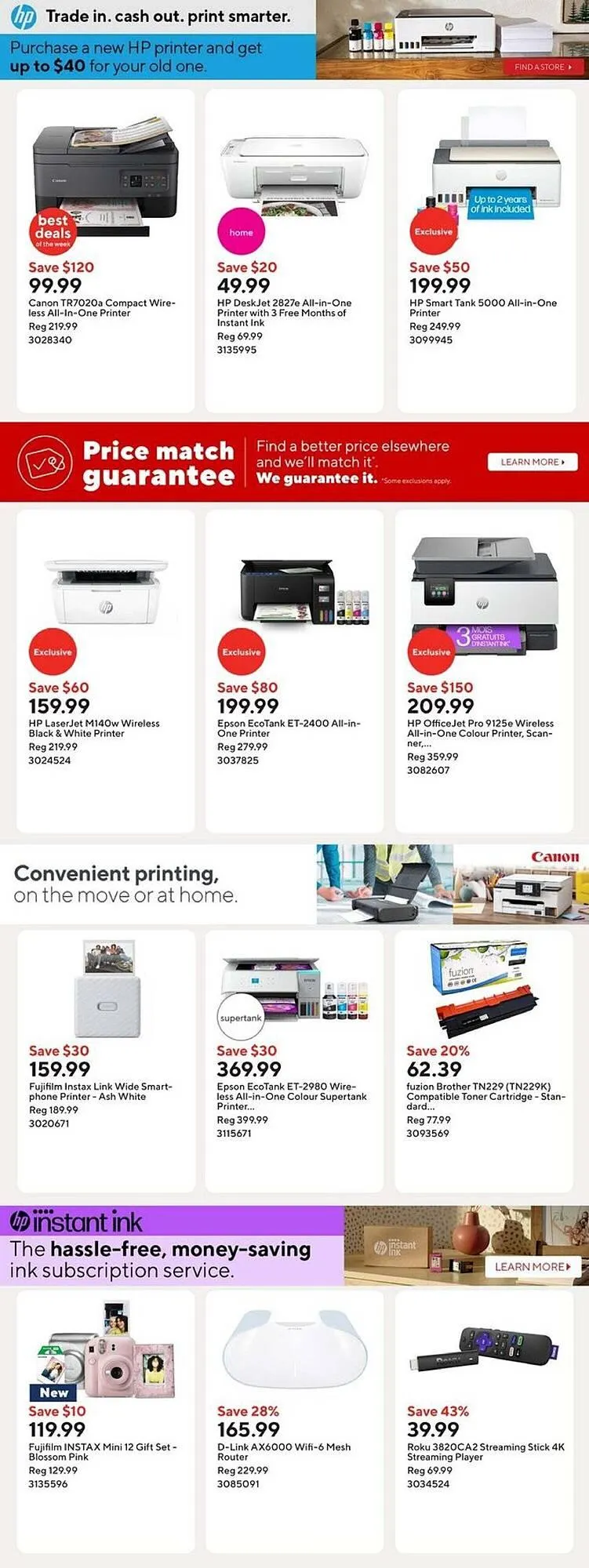 Staples flyer from November 7 to November 14 2025 - flyer page 12