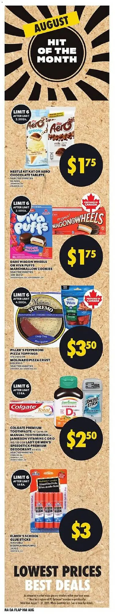 Atlantic Superstore flyer from August 21 to August 27 2025 - flyer page 19