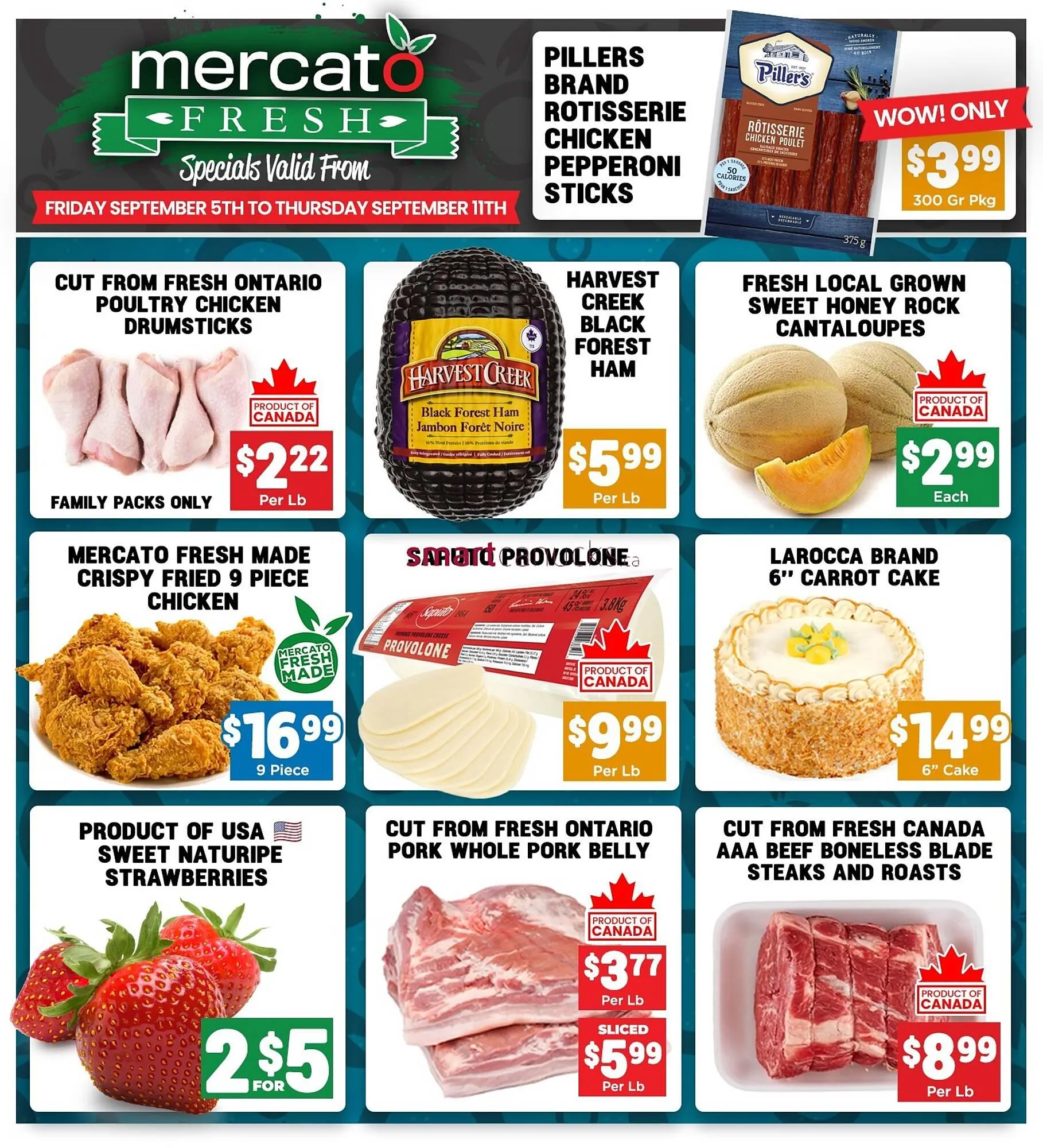 Mercato Fresh flyer from September 5 to September 11 2025 - flyer page 1