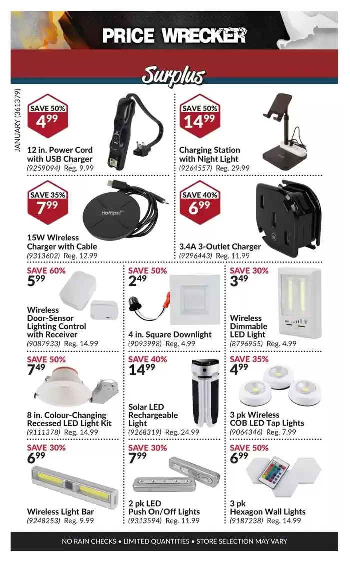 Price Wrecker from January 1 to January 31 2025 - flyer page 5