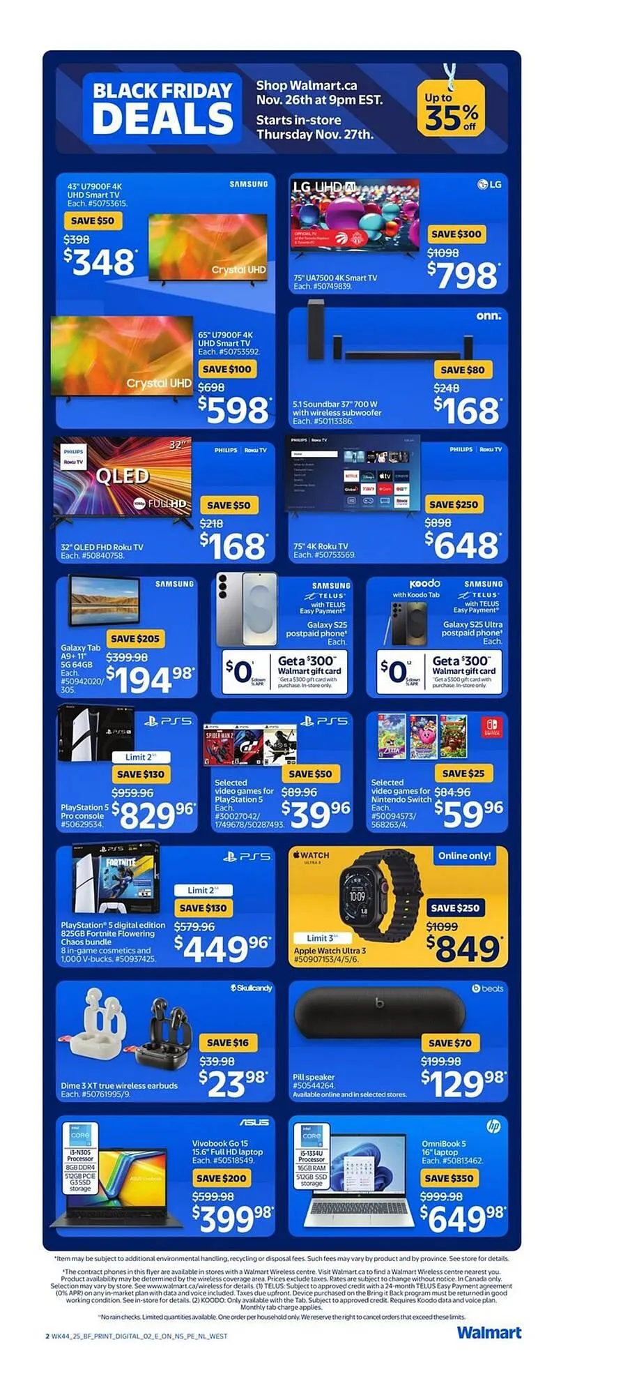 Walmart flyer from November 27 to December 3 2025 - flyer page 16