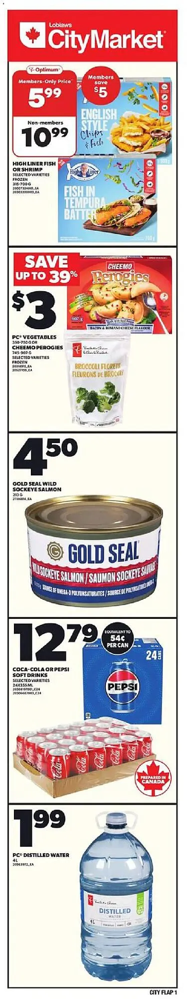 Loblaws flyer from July 24 to July 31 2025 - flyer page 1