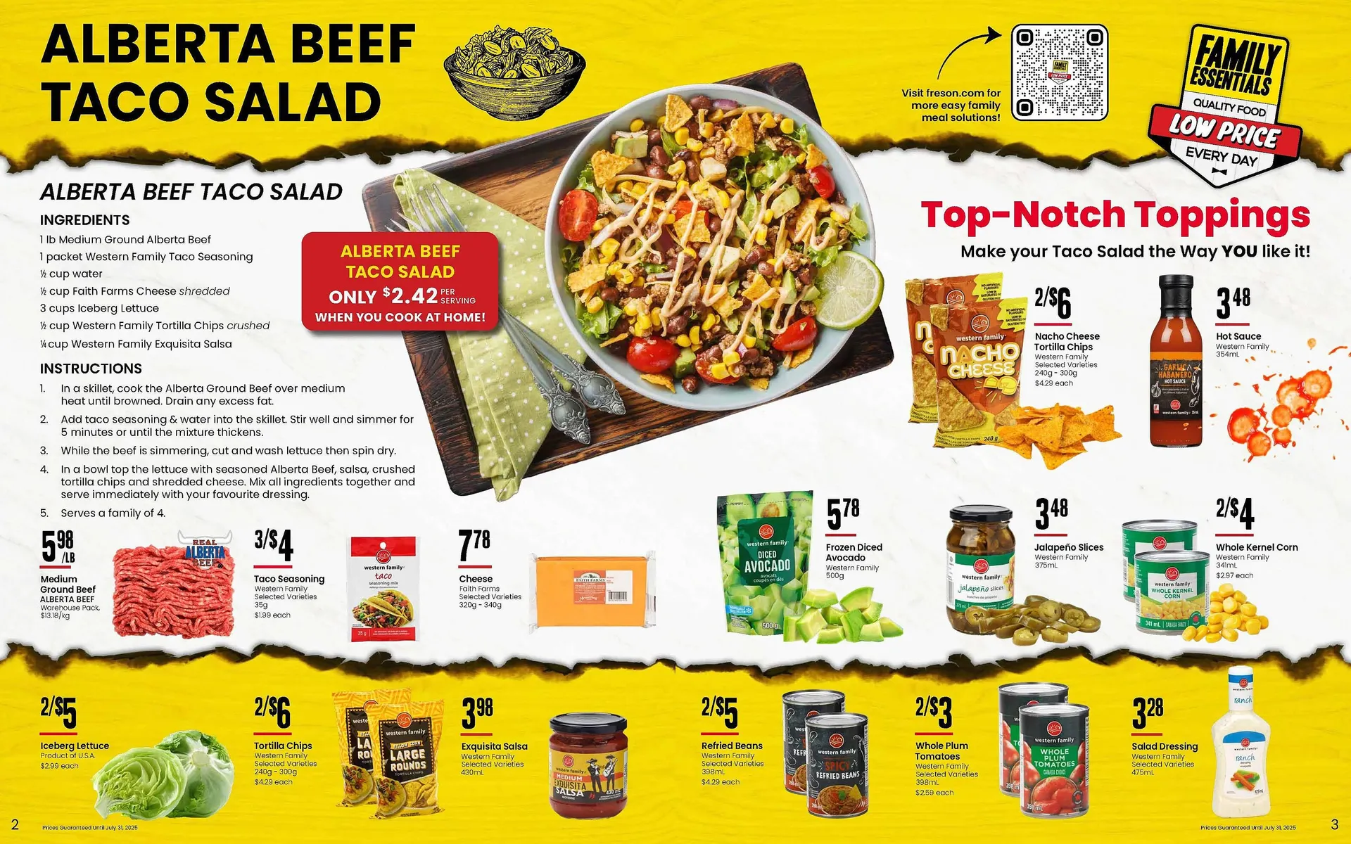Freson Bros flyer from June 20 to July 31 2025 - flyer page 2
