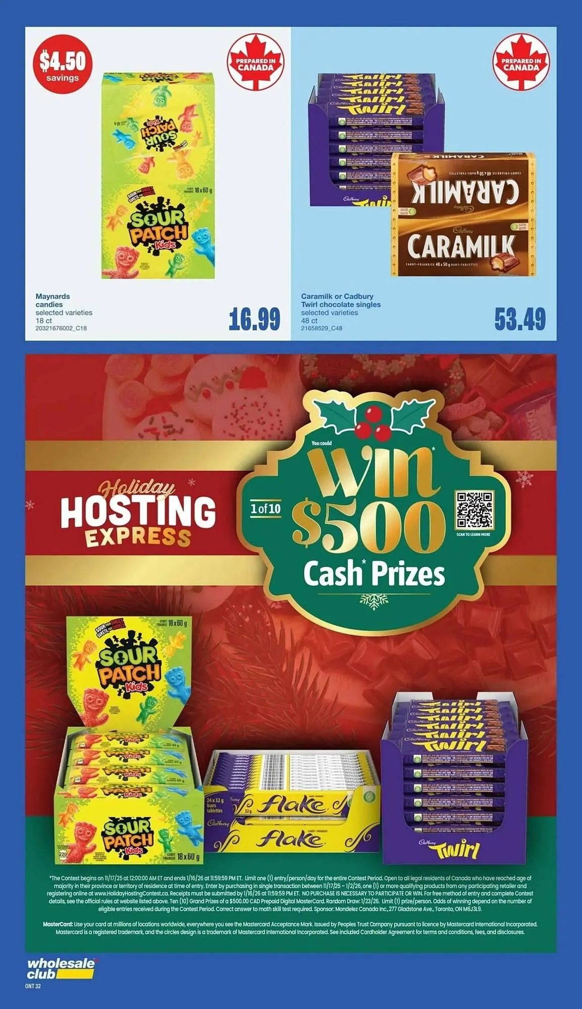 Wholesale Club flyer from November 4 to November 12 2025 - flyer page 32