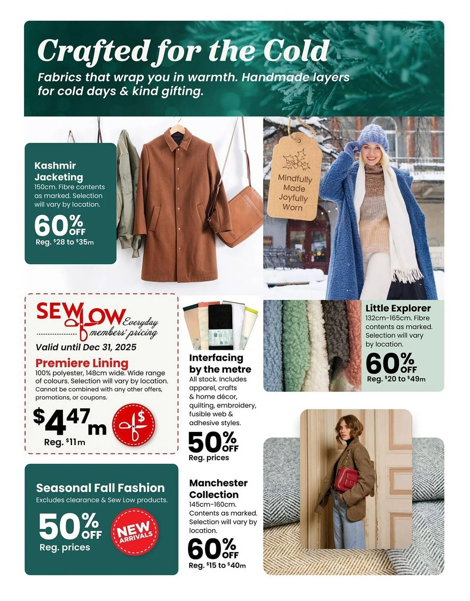 Fabricland flyer from November 1 to November 20 2025 - flyer page 9