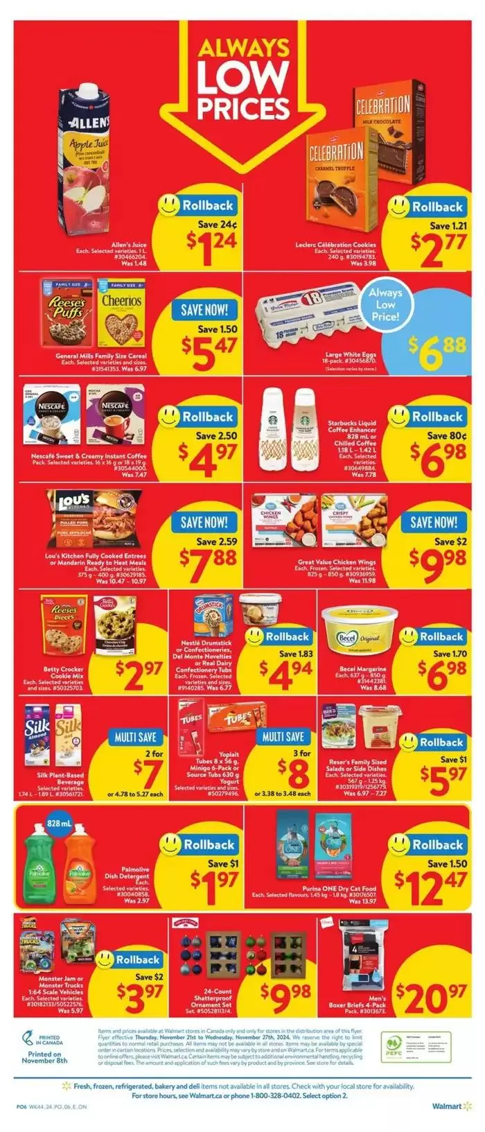 Walmart flyer from November 21 to November 27 2024 - flyer page 12