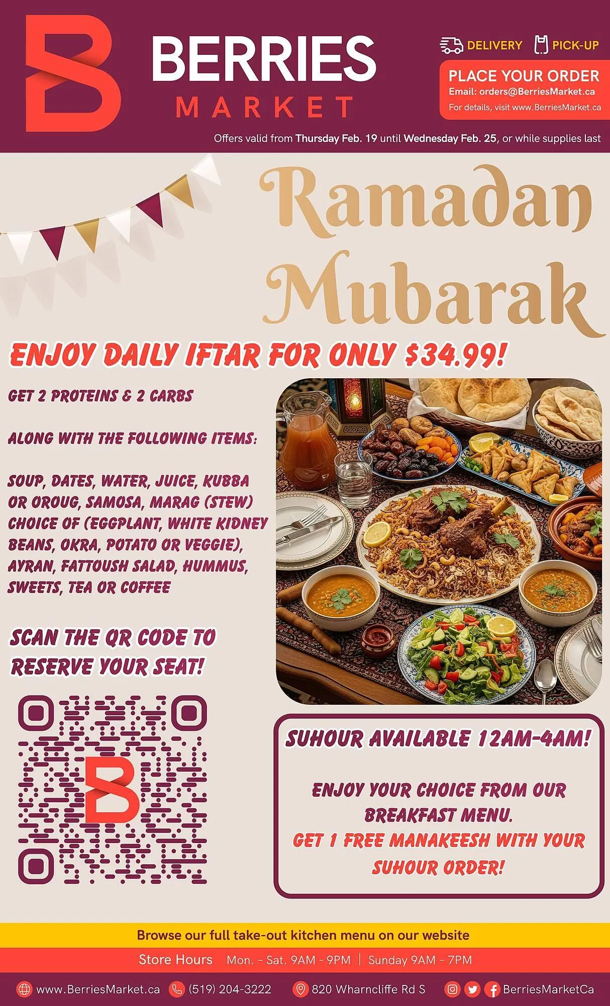 Berries Market flyer from February 19 to February 25 2026 - flyer page 1