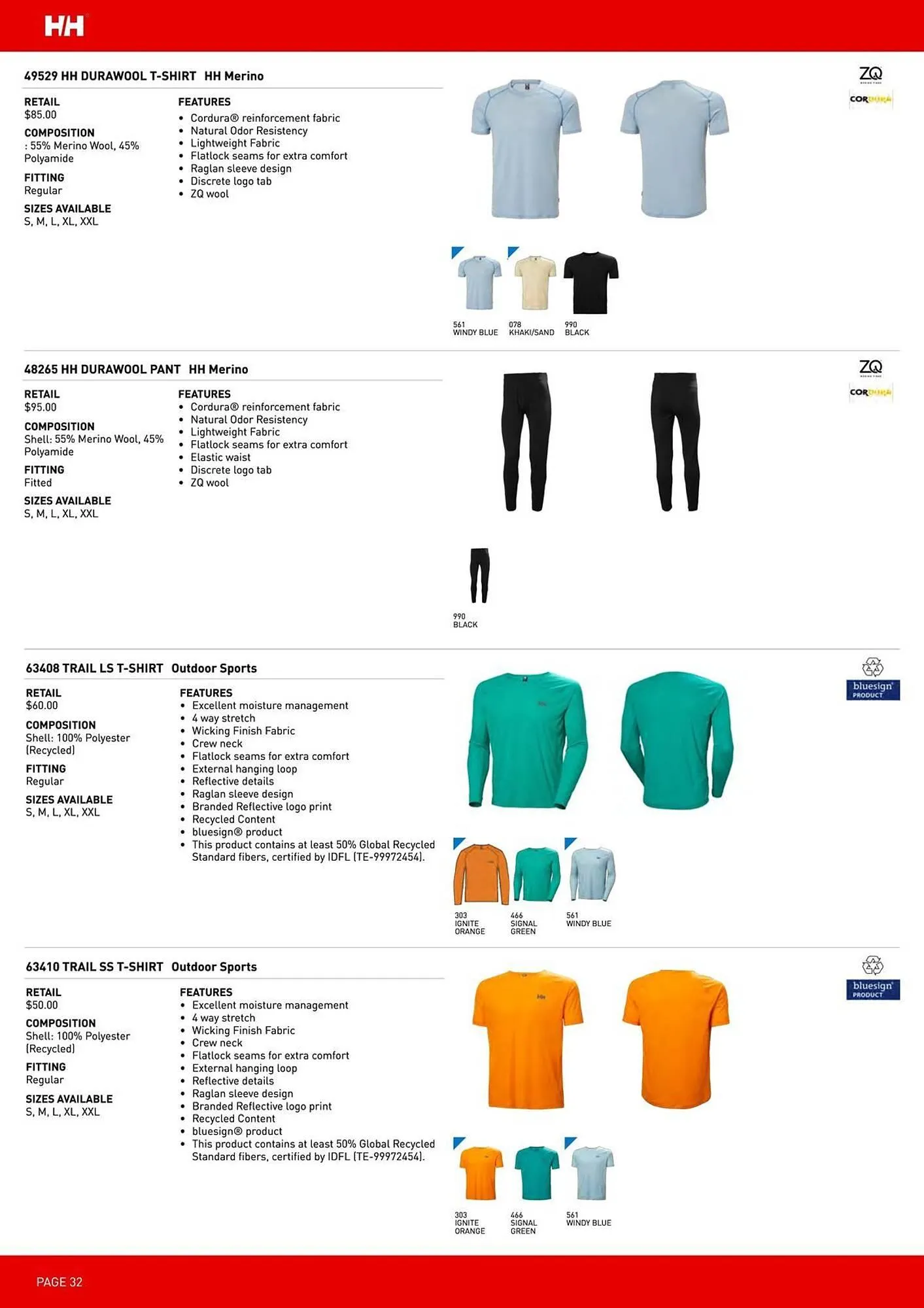 Helly Hansen flyer from March 12 to May 31 2026 - flyer page 32