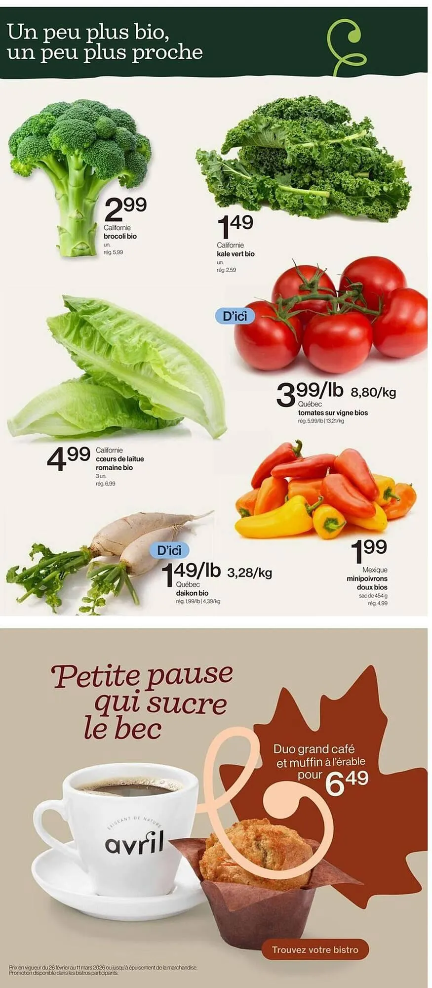 Avril flyer from February 26 to March 4 2026 - flyer page 3