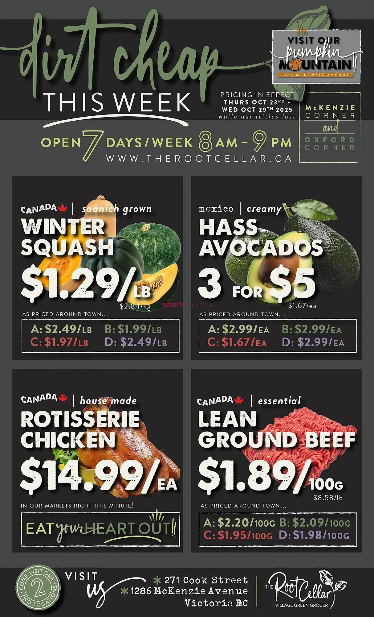 The Root Cellar flyer - 1