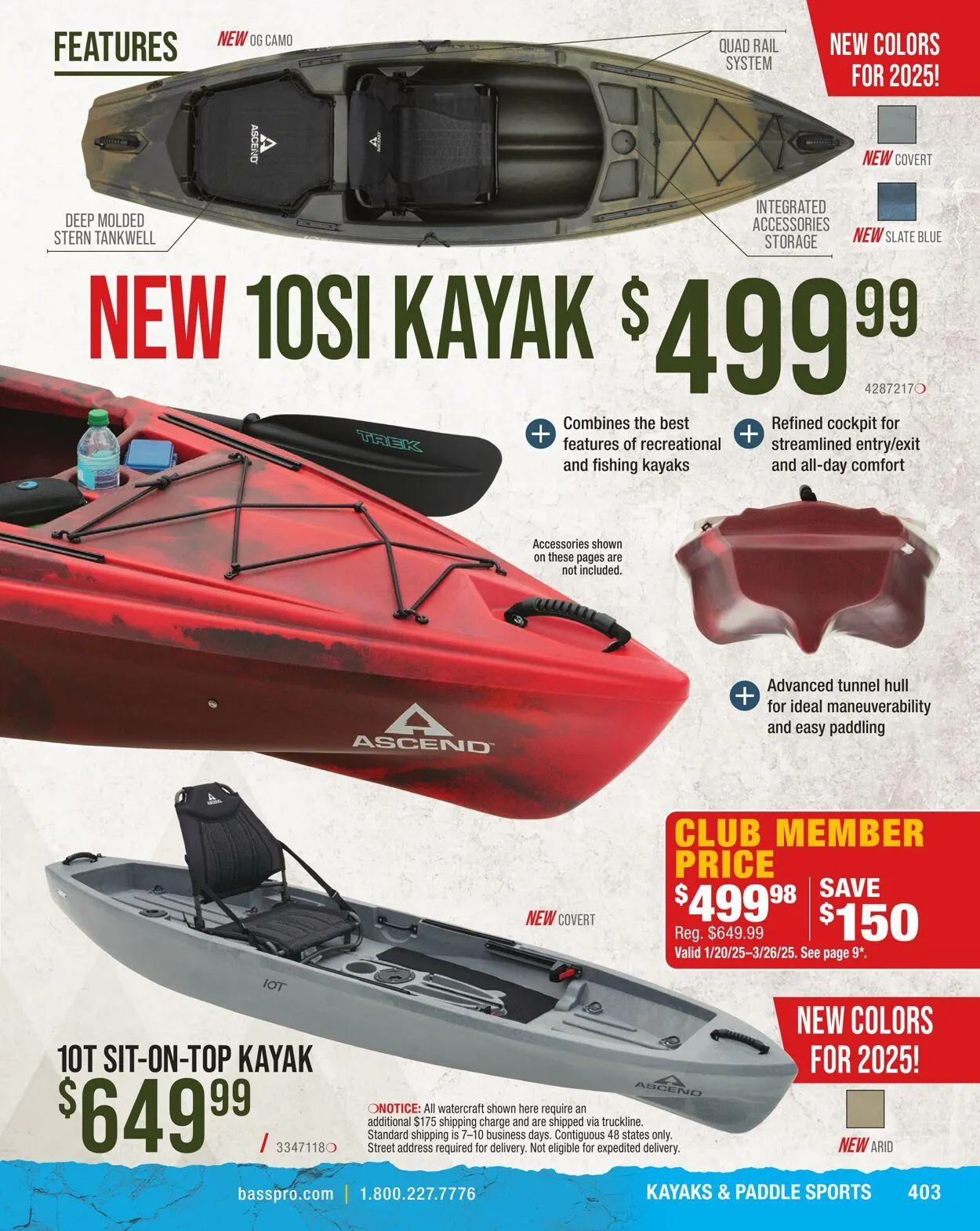 Bass Pro Current flyer from April 7 to April 21 2025 - flyer page 403
