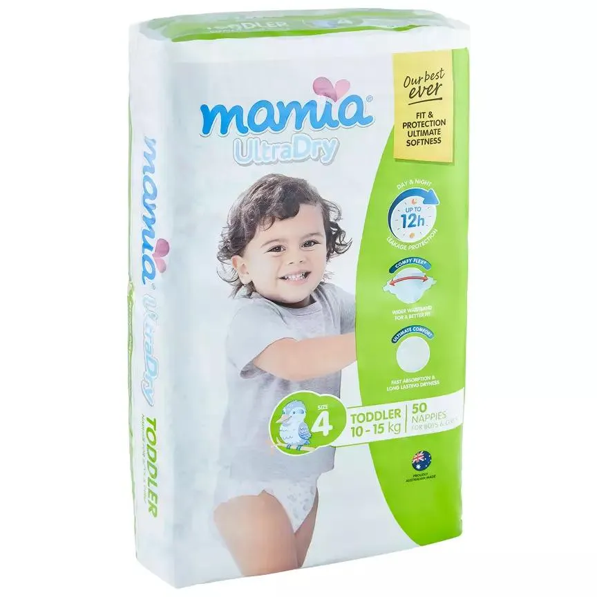 Size 4 Nappies 10-15kg 50 Pack