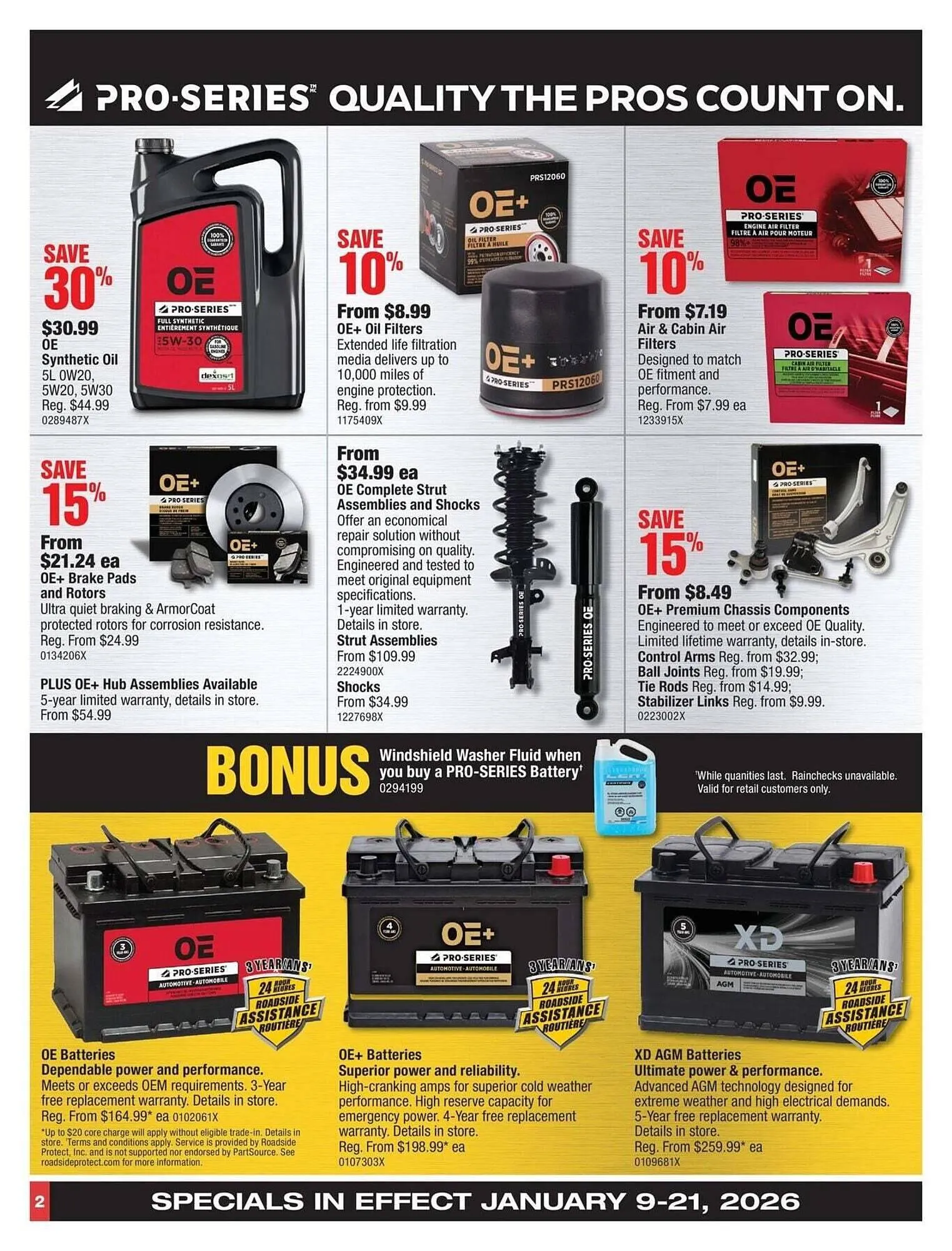 PartSource flyer from January 8 to January 15 2026 - flyer page 2