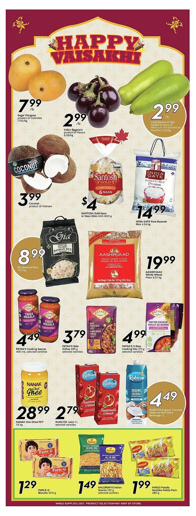 Sobeys flyer from March 19 to March 25 2026 - flyer page 14
