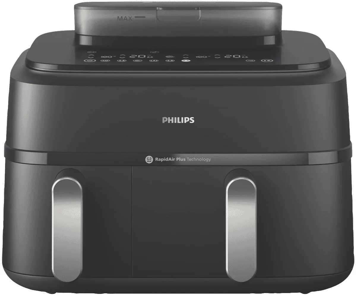 Philips 5000 Series 9 Litre XXL Dual Basket Steam Airfryer Black
