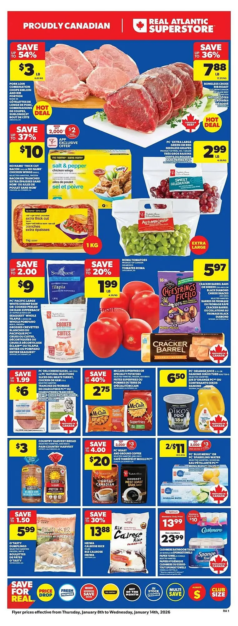 Real Canadian Superstore flyer from January 8 to January 14 2026 - flyer page 3