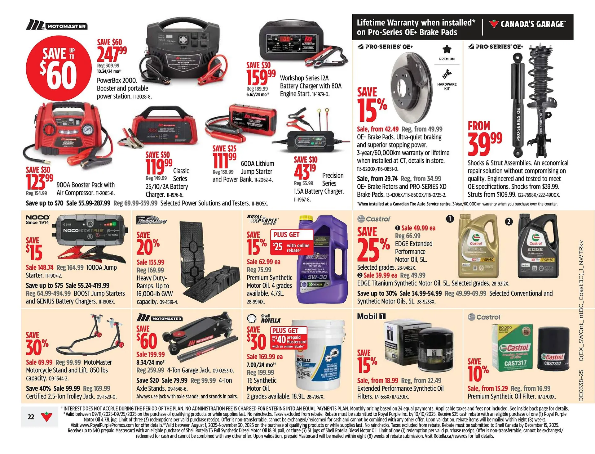 Canadian Tire flyer from September 11 to September 17 2025 - flyer page 21