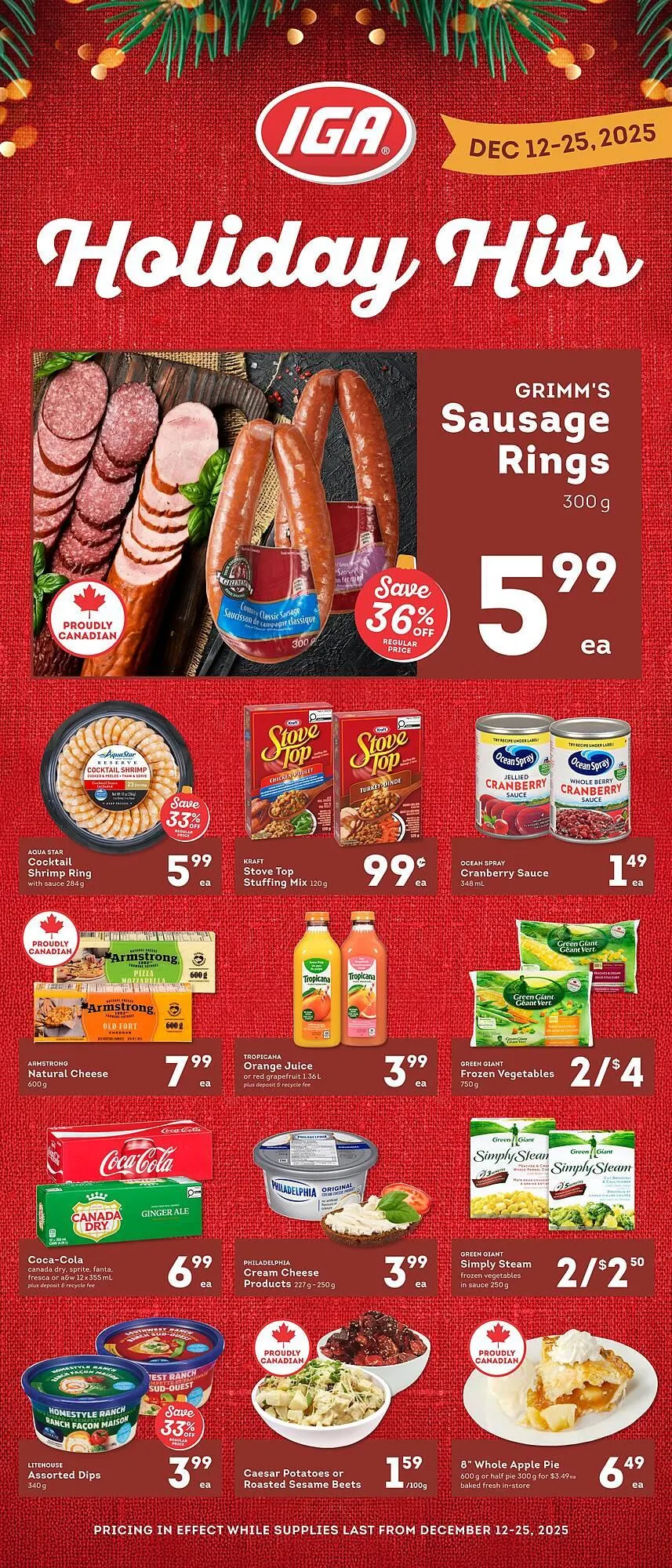 IGA flyer from December 19 to December 25 2025 - flyer page 3