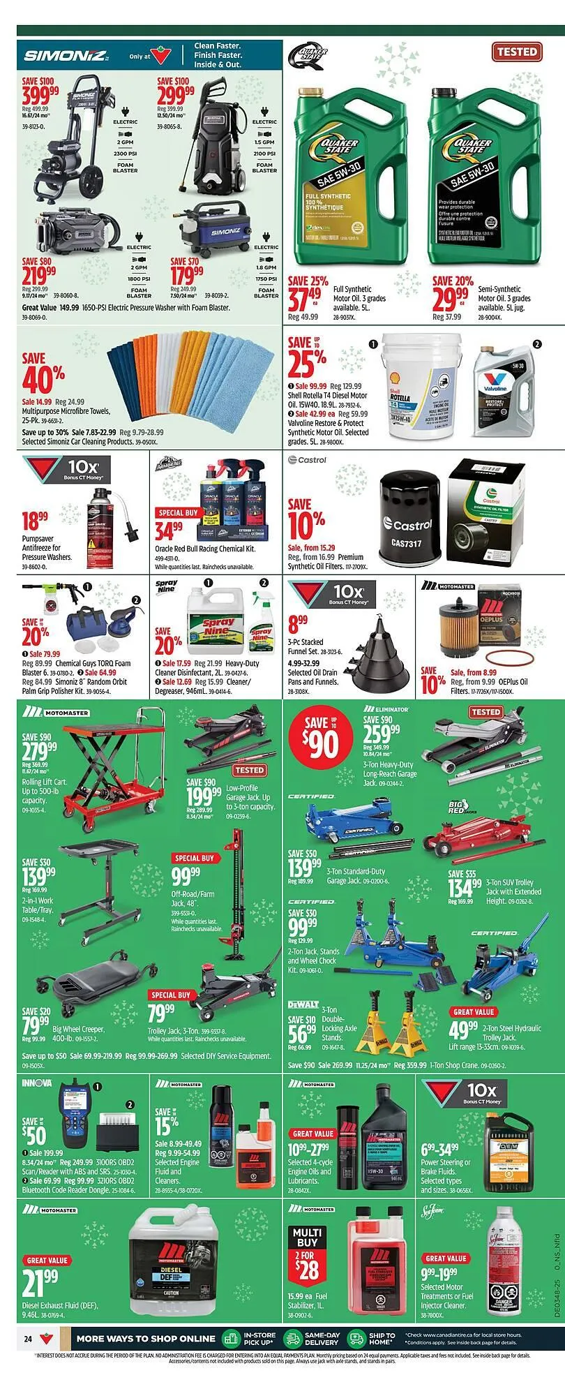 Canadian Tire flyer from November 20 to November 26 2025 - flyer page 28