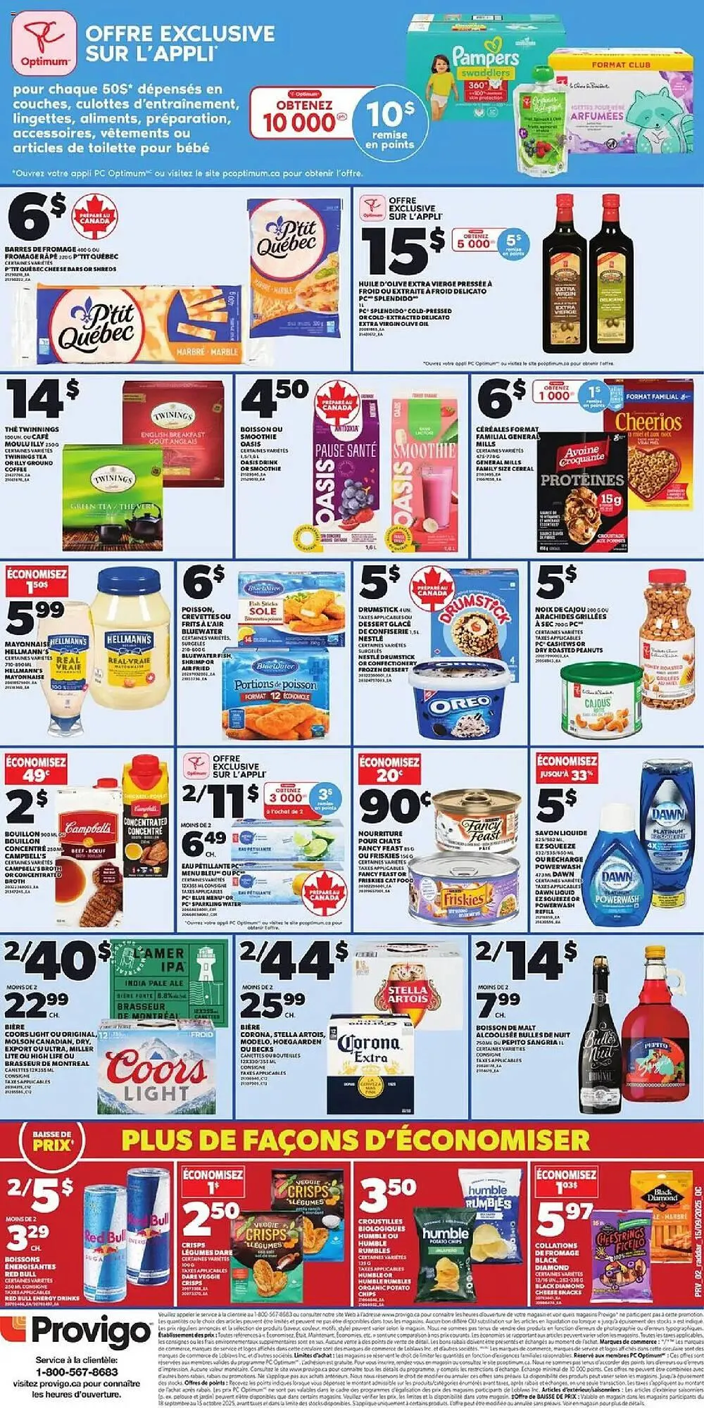 Provigo flyer from September 18 to September 25 2025 - flyer page 2